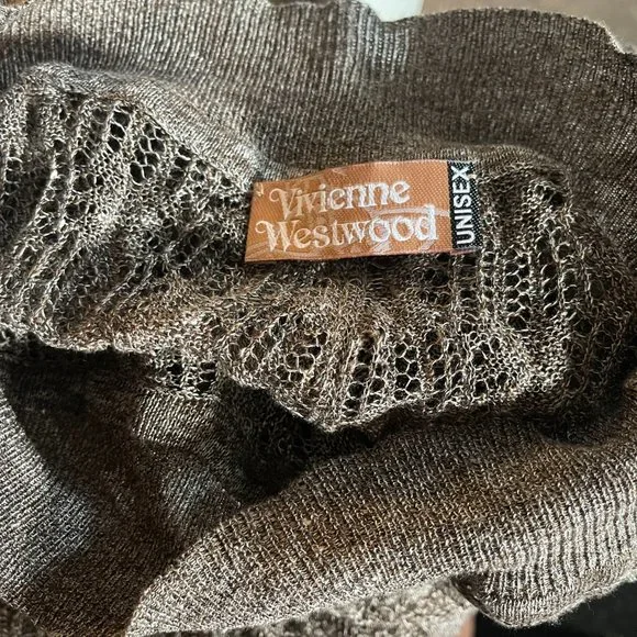 Vivienne Westwood BRAND NEW GOLD LABEL 2017 UNISEX NWT SILK+LINEN size OS - Picture 3 of 9